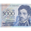 VENEZUELA, 5.000 Bolívares, Mayo-25-2004, Serie E8, UNC.