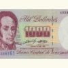 VENEZUELA, 1000 Bolívares, Agosto-8-1991, Serie A8, UNC.
