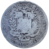 EE.UU. DE VENEZUELA, 5 Bolívares, 1887, F.  **FUERTE**