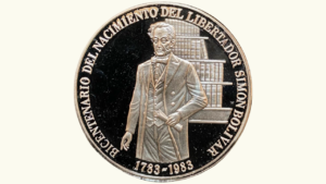 VENEZUELA, 100 Bolívares, 1983, AU.  **NATALICIO DEL LIBERTADOR SIMON BOLIVAR**