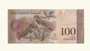 VENEZUELA, 100 Bolívares Fuertes, Marzo-20-2007, Serie Z8, AU+/UNC.  **REPOSICION**