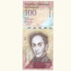 VENEZUELA, 100 Bolívares Fuertes, Marzo-20-2007, Serie A8, UNC.