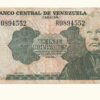 VENEZUELA, 20 Bolívares, Junio-7-1977, Serie R7, VF.  **ERROR DE IMPRESION**