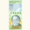 VENEZUELA, 50 Bolívares Fuertes, Marzo-20-2007, Serie A8, UNC.