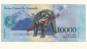 VENEZUELA, 10000 Bolívares Fuertes, Agosto-18-2016, Serie A8, UNC.  **MUESTRA SIN VALOR**