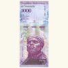 VENEZUELA, 1000 Bolívares Fuertes, Marzo-23-2017, Serie Z8, UNC.  **REPOSICION**