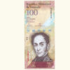 VENEZUELA, 100 Bolívares Fuertes, Junio-23-2015, Serie Z8, UNC.  **REPOSICION**