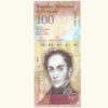 VENEZUELA, 100 Bolívares Fuertes, Junio-23-2015, Serie Z8, UNC.  **REPOSICION**