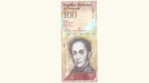 VENEZUELA, 100 Bolívares Fuertes, Junio-23-2015, Serie Z38, UNC.  **REPOSICION**