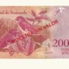 VENEZUELA, 20000 Bolívares Fuertes, Agosto-18-2016, Serie A8, UNC.  **MUESTRA SIN VALOR** - Imagen 2
