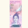 VENEZUELA, 20 Bolívares Fuertes, Feb-03-2011, Serie Z8, UNC.  **REPOSICION, PRIMER INTERVALO**