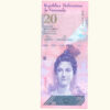 VENEZUELA, 20 Bolívares Fuertes, Octubre-29-2013, Serie Z8, UNC.  **REPOSICION**