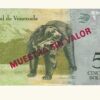 VENEZUELA, 50 Bolívares Fuertes, Octubre-29-2013, Serie W8, UNC.  **MUESTRA SIN VALOR** - Imagen 2