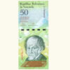 VENEZUELA, 50 Bolívares Fuertes, Junio-23-2015, Serie Z8, UNC.  **REPOSICION**