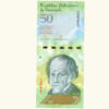 VENEZUELA, 50 Bolívares Fuertes, Noviembre-05-2015, Serie Z8, UNC.  **REPOSICION**