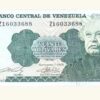 VENEZUELA 20 Bolívares, Sept-07-1989, Serie Z8, UNC