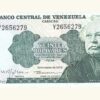 VENEZUELA 20 Bolívares, Sept-18-1979, Serie Y7, AU+/UNC