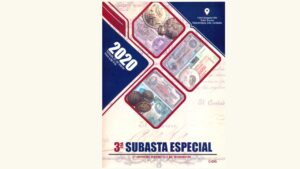 3era Subasta Especial – 3era Convención Numismática y Del Coleccionismo.