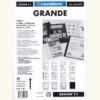 LEUCHTTURM, Hojas Transparentes de 2 Bolsillos - 5 Unidades.  **GRANDE 2C** - Imagen 2