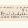 VENEZUELA, Memorandum del Presidente, Carlos Andrés Pérez, Al Presidente del I.N.O.S, Julio-16-1968 - Imagen 3