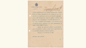 VENEZUELA, Memorandum del General Isaías Medina Angarita, al Coronel Marco A. Moros, Feb-02-1938