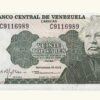 VENEZUELA 20 Bolívares, Sept-18-1979, Serie C7, UNC