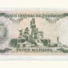 VENEZUELA 20 Bolívares, Sept-18-1979, Serie C7, UNC - Imagen 2