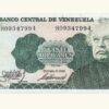 VENEZUELA 20 Bolívares, Octubre-06-1981, Serie H8, AU/UNC
