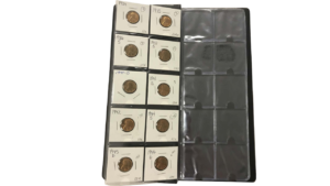 HE HARRIS, Mini Album para Monedas -80 Bolsillos.