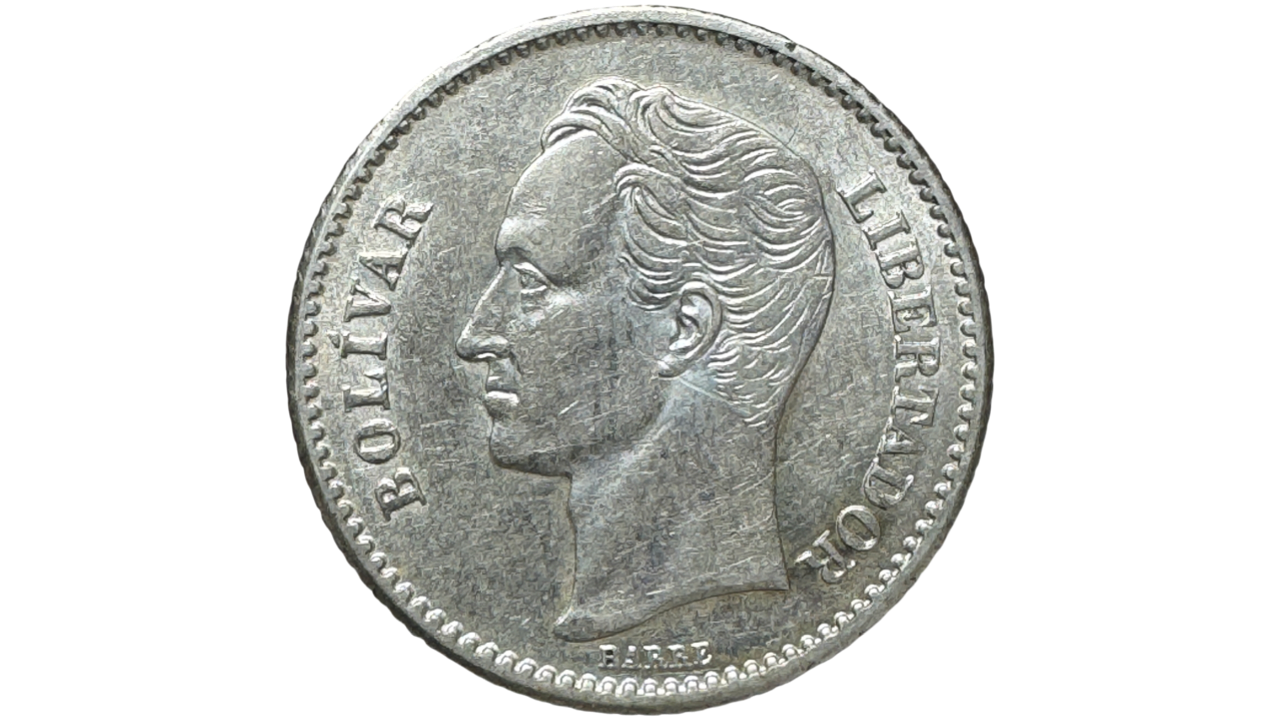 EE.UU. DE VENEZUELA, 1 Bolívar, 1935, AU. - Imagen 2