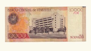 VENEZUELA, 10000 Bolívares, Agosto-13-2002, Serie Z8, VF.  **REPOSICION**