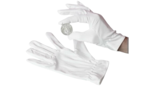 Guantes De Algodón Para Manipular Monedas