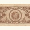 VENEZUELA, 100 Bolívares, Junio-13-1957, Serie G7, VF.  **CHOCOLATE** - Imagen 2