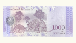 VENEZUELA, 1000 Bolívares Fuertes, Marzo-23-2017, Serie A8, UNC.  **PRUEBA DE IMPRESION**