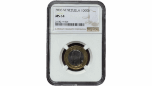 VENEZUELA, 1.000 Bolívares, 2.005, NGC MS64.