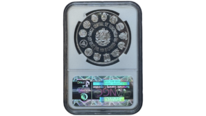 VENEZUELA, 1.100 Bolívares, 1991, NGC PF67.  **ENCUENTRO DE DOS MUNDOS, 1492-1992**