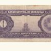 VENEZUELA, 10 Bolívares, Mayo-26-1955, Serie L7, VF.  **CARA VOLTEADA** - Imagen 2
