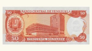 VENEZUELA, 50 Bolívares , Noviembre-03-1988, Serie A8, AU