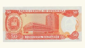 VENEZUELA, 50 Bolívares, Diciembre-8-1992, Serie Q8, UNC