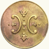 VENEZUELA, Ficha De Hacienda, 1 Real, 1904, AU, "GUAMA - FRANCISCO R. LAGUNA" - Imagen 2