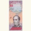 VENEZUELA, 10 Bolívares Soberanos, Enero-15-2018, Serie C8, UNC.  **CAPICUA o RADAR**