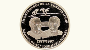 VENEZUELA, 500 Bolívares, 1997, AU+.  **CONSPIRACION DE GUAL Y ESPAÑA**