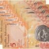 VENEZUELA, 5 Bolívares Fuertes, Febrero-3-2011, Series M8, N8, P8, Q8, R8, Z8, UNC.