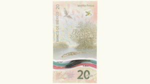 MEXICO, 20 Pesos, Enero-6-2021, Serie AB7, UNC.  **POLIMERO**