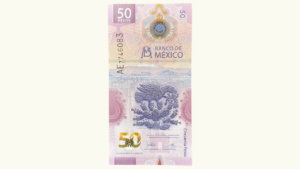 MEXICO, 50 Pesos, Marzo-31-2021, Serie AE7, UNC.  **POLIMERO**
