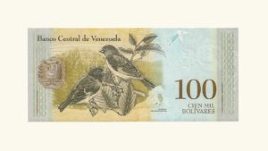 VENEZUELA, 100000 Bolívares Fuertes, Diciembre-13-2017, Serie Z8, UNC. **REPOSICION TIPO B, PRIMER INTERVALO**