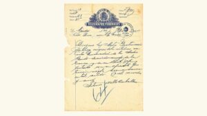 VENEZUELA, Telegrama del Sr. Antonio Bello Caballero, Dirigido a Juan Vicente Gómez Núñez, 22-02-1935.