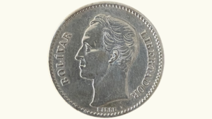 VENEZUELA, 1 Bolívar, 1935, AU.