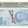 VENEZUELA, 10000 Bs. Soberanos, Ene-22-2019, Serie A8, PMG64-EPQ.  **MUESTRA SIN VALOR**