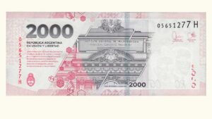 ARGENTINA, 2000 Pesos, 2023 – 2024, Serie H8, UNC.  **HEROES DE LA PATRIA**